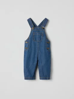 Hängselbyxa denim