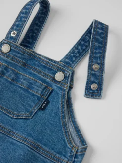 Hängselbyxa denim baby