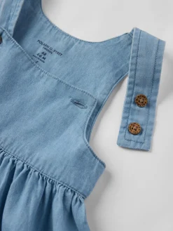 Hängselklänning baby