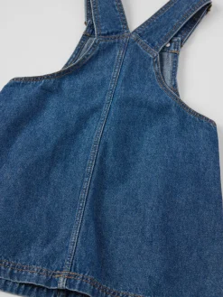 Hängselklänning denim