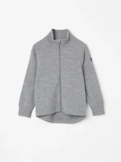 Jacka ullfrotté merino