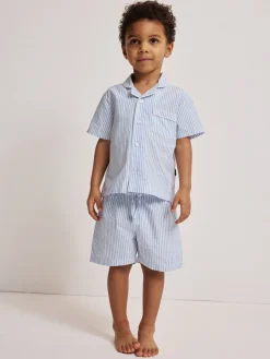 Kortärmad pyjamas randig