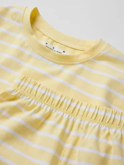 Kortärmad pyjamas randig