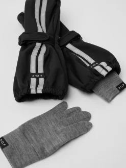 Liners Fingervantar merinoull
