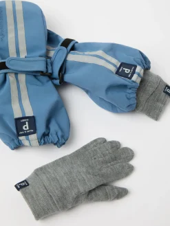 Liners Fingervantar merinoull