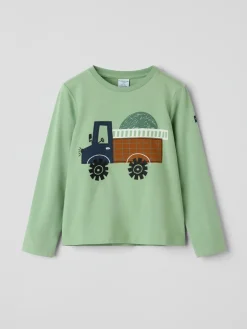 Långärmad t-shirt bilar