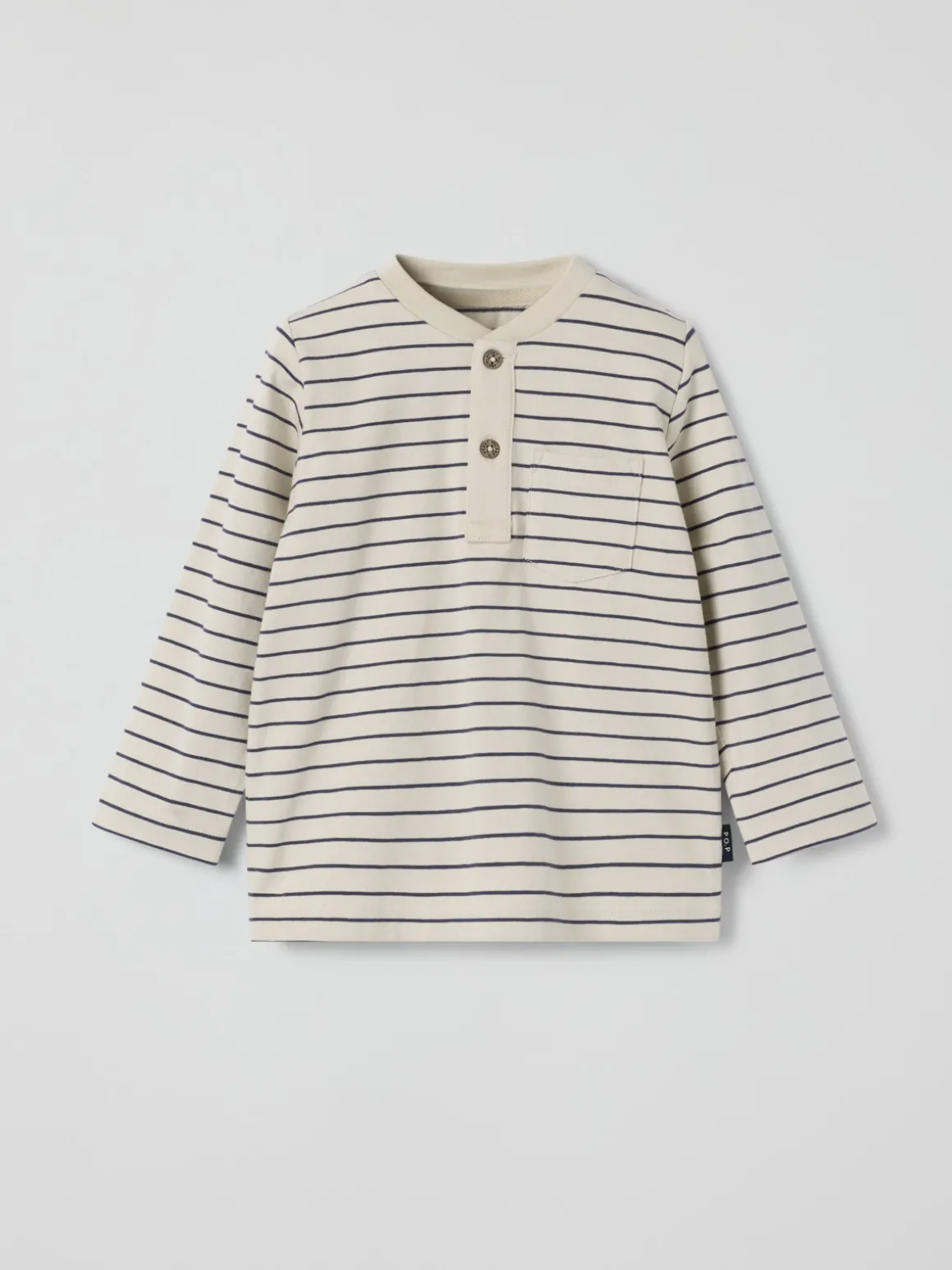 Långärmad t-shirt randig