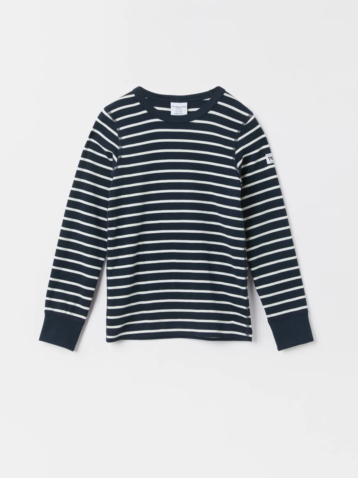 Långärmad t-shirt randig