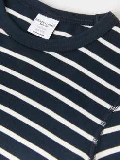 Långärmad t-shirt randig