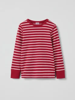 Långärmad t-shirt randig