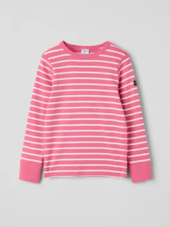 Långärmad t-shirt randig