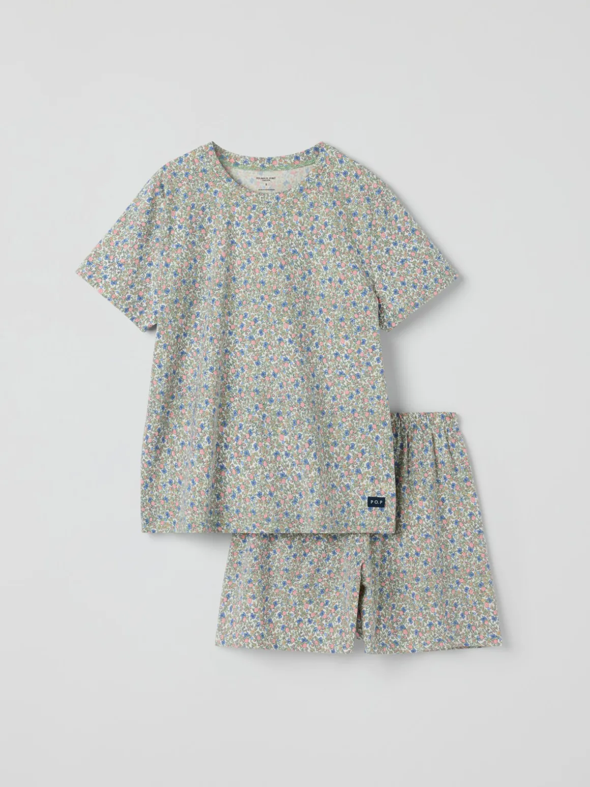 Pyjamas blommig vuxen