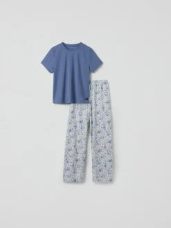 Pyjamas blommig vuxen