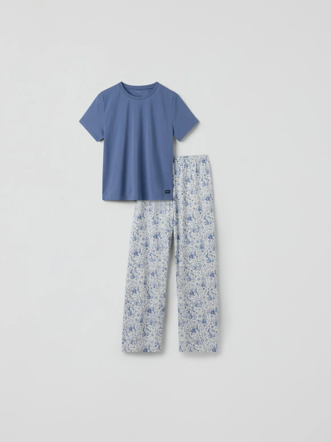 Pyjamas blommig vuxen