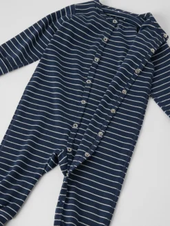 Pyjamasoverall randig