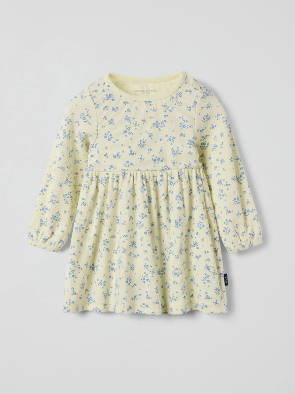 Snurrklänning blommig baby