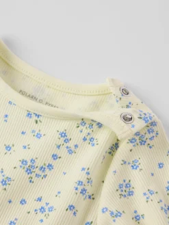 Snurrklänning blommig baby