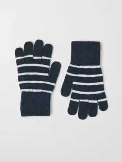 Stickade fingervantar ullmix